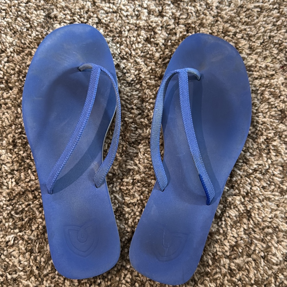 Rothy's Blue Sandals Classic Design